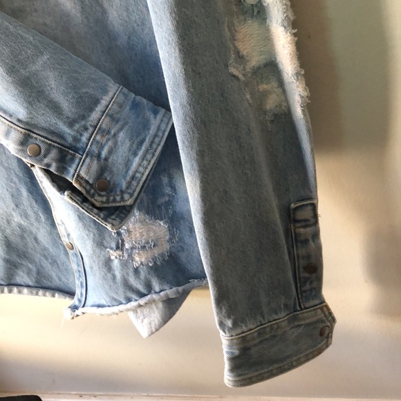 Zara Mens denim button up - Picture 4 of 4
